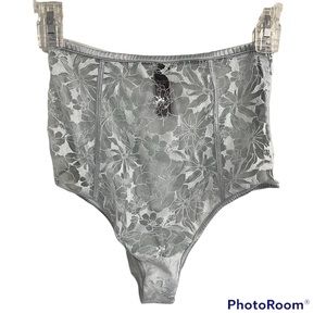 Victoria’s Secret size S/P sky blue high-waist cheeky panties